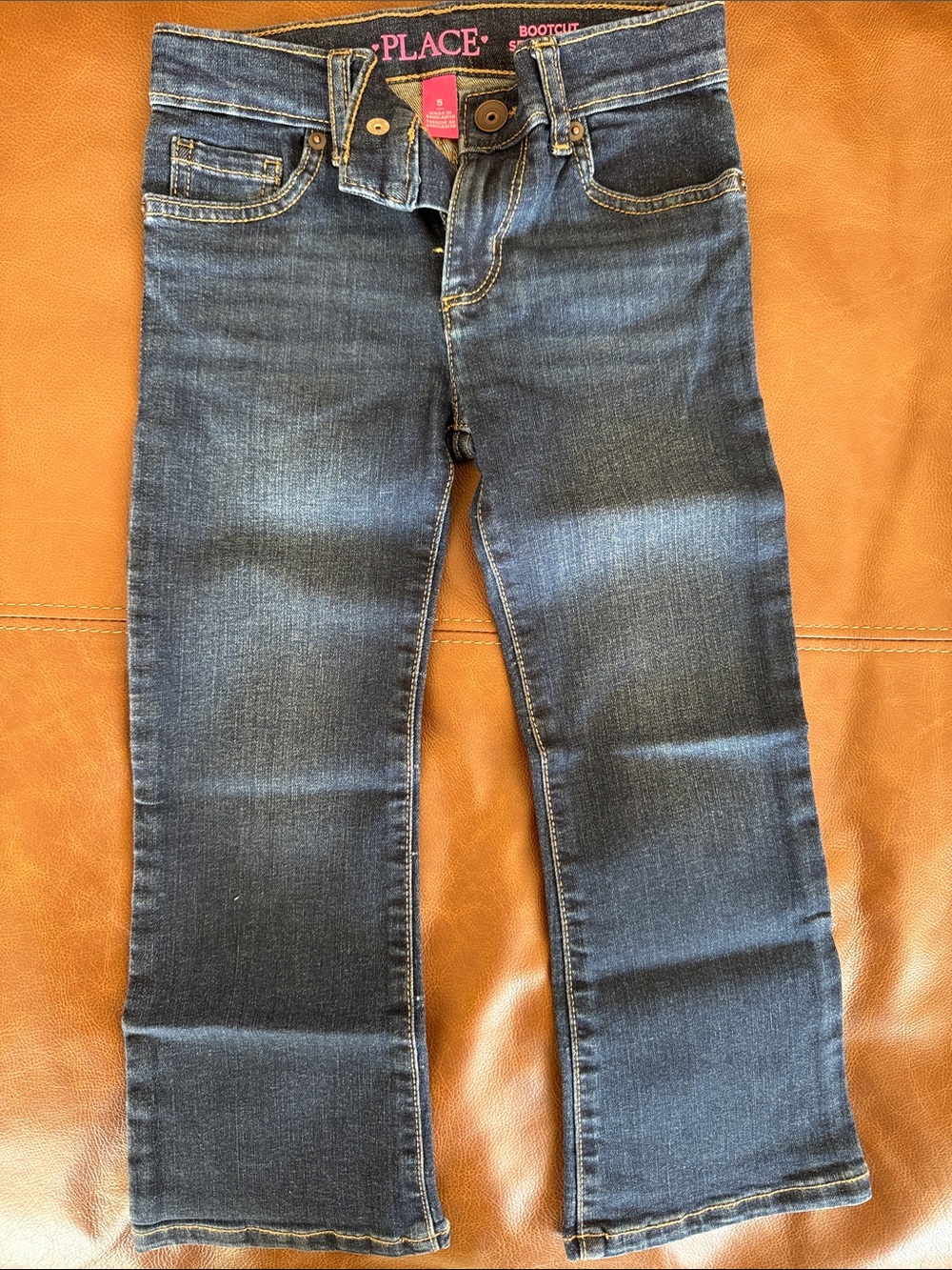 The Children's Place Dark Blue Boot Cut Jeans